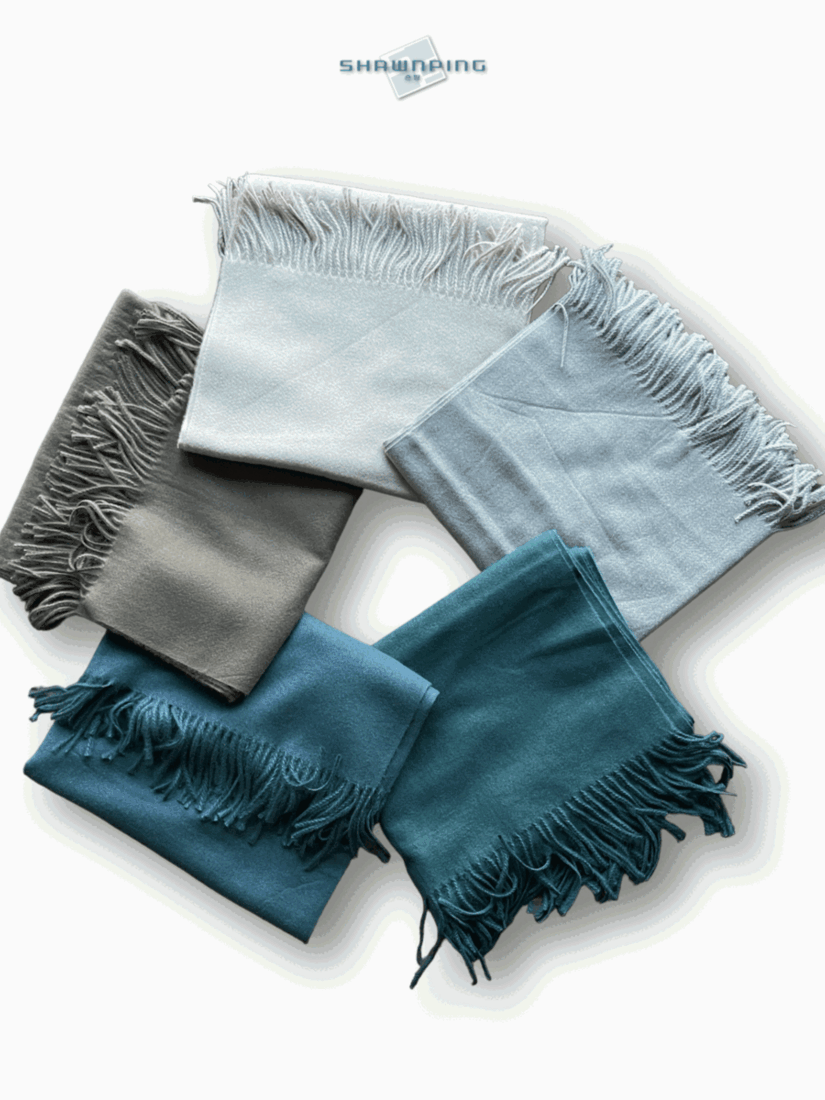 Wool Fringe Muffler 5 Colors – SHAWNPING